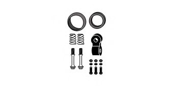 HJS 82 47 8804 Mounting Kit, catalytic converter